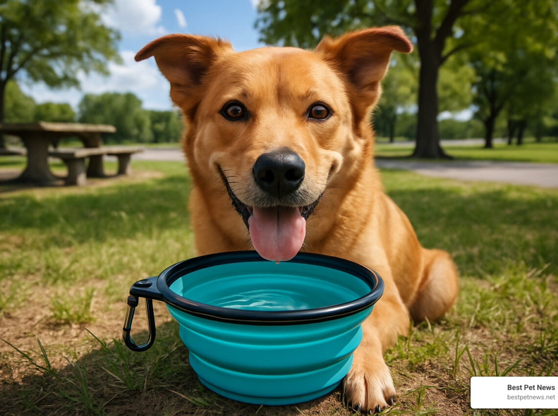 dog travel bowl