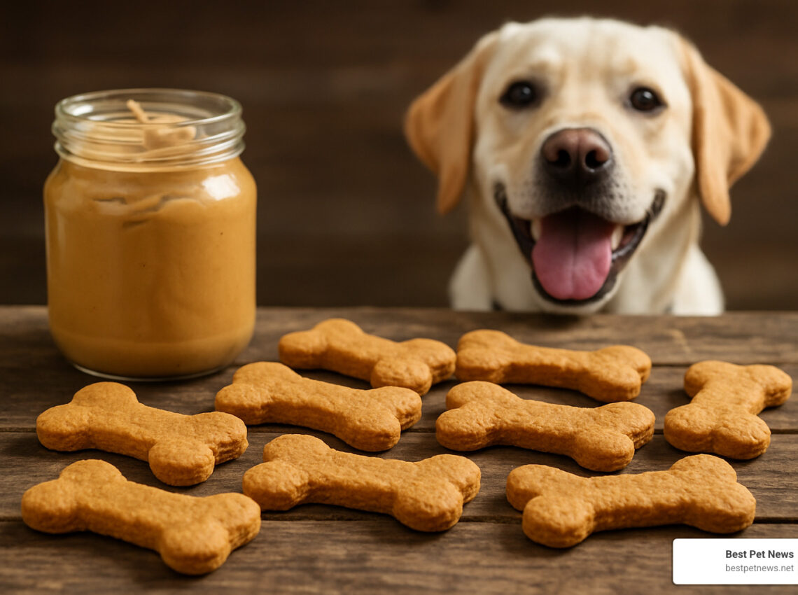 Treat Your Pup Right with Easy Homemade Organic Peanut Butter Dog Treats