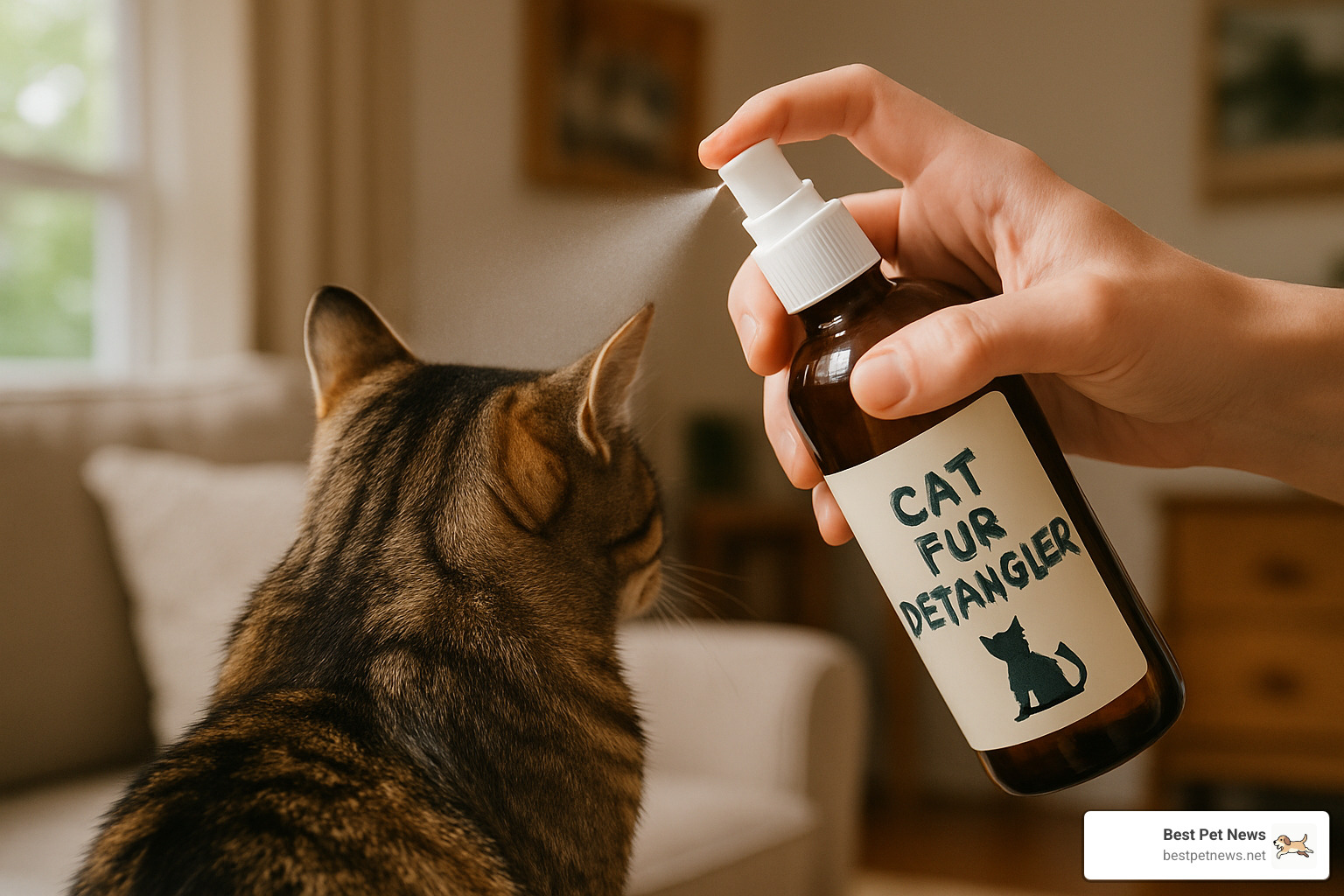 Smooth Operator: Cat Fur Detangler Sprays That Actually Work